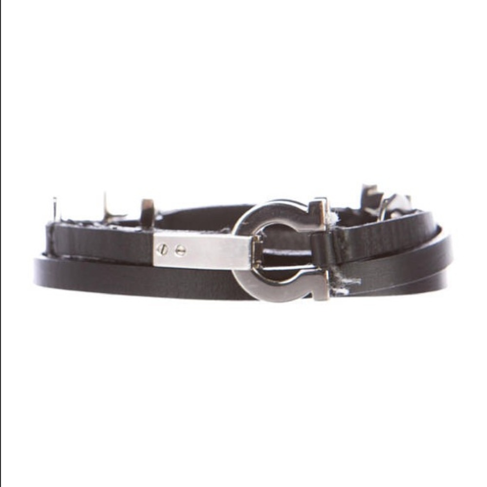 Salvatore Ferragamo Leather Hip Belt